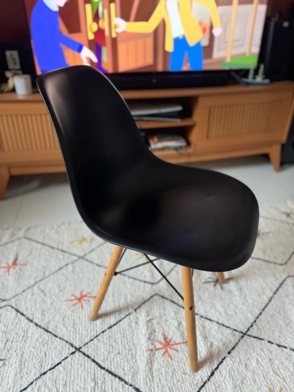 kit 4 cadeiras eames eiffel  - Foto 2