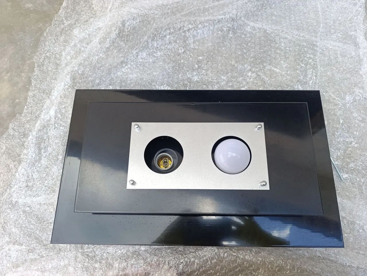 Luminária Black 2 lâmpadas