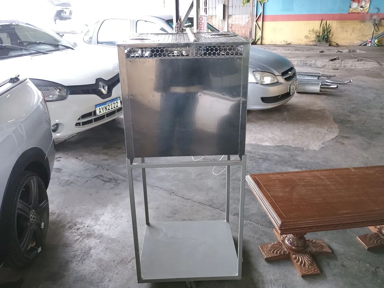 Churrasqueira profissional a gás  - Foto 5