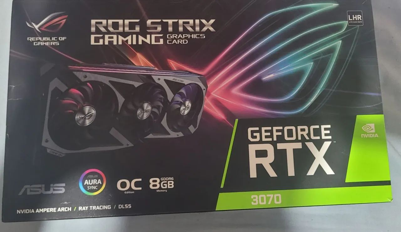 RTX 3070 ROG STRIX - Foto 3