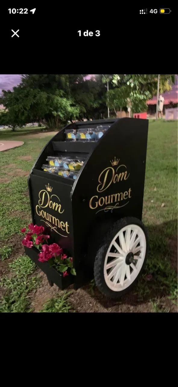 carrinho gourmet artesanal  - Foto 4
