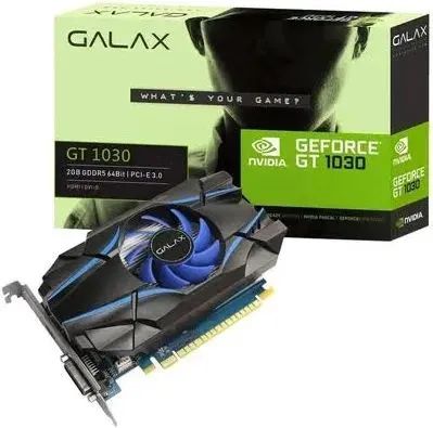 Placa de Vídeo Galax GT 1030 NVIDIA GeForce 2GB