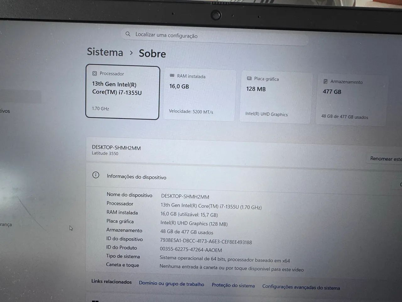 Notebook Dell i7 13 geração  - Foto 3