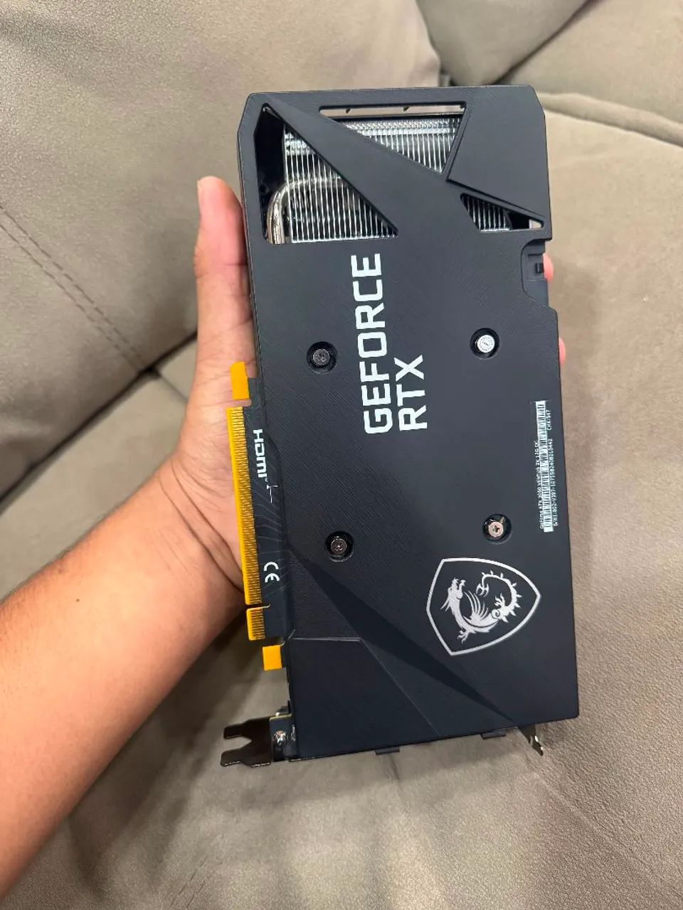 RTX 3060 MSI VENTUS 12 GB  - Foto 5