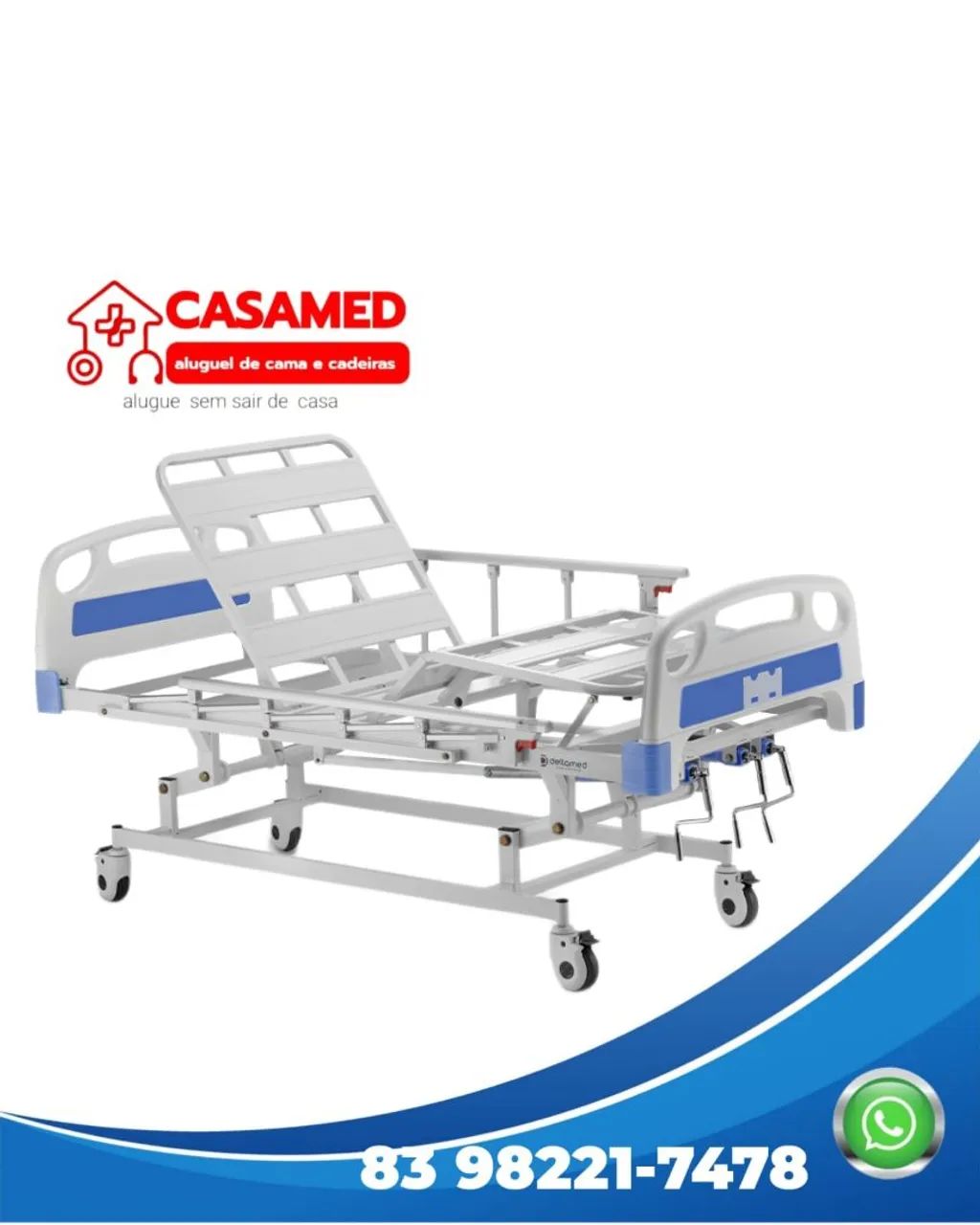 Cama hospitalar aluguel e venda  - Foto 4