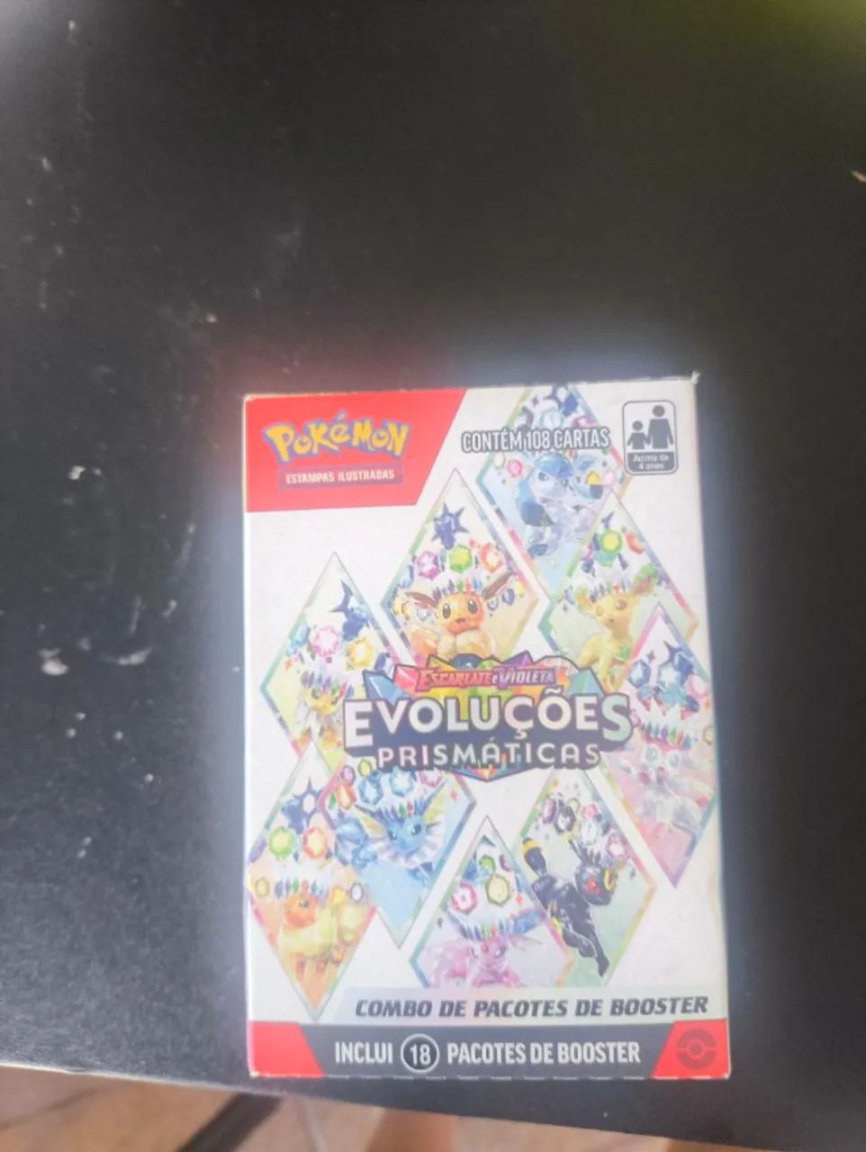 pokemon tcg - combo de booster evoluções prismaticas