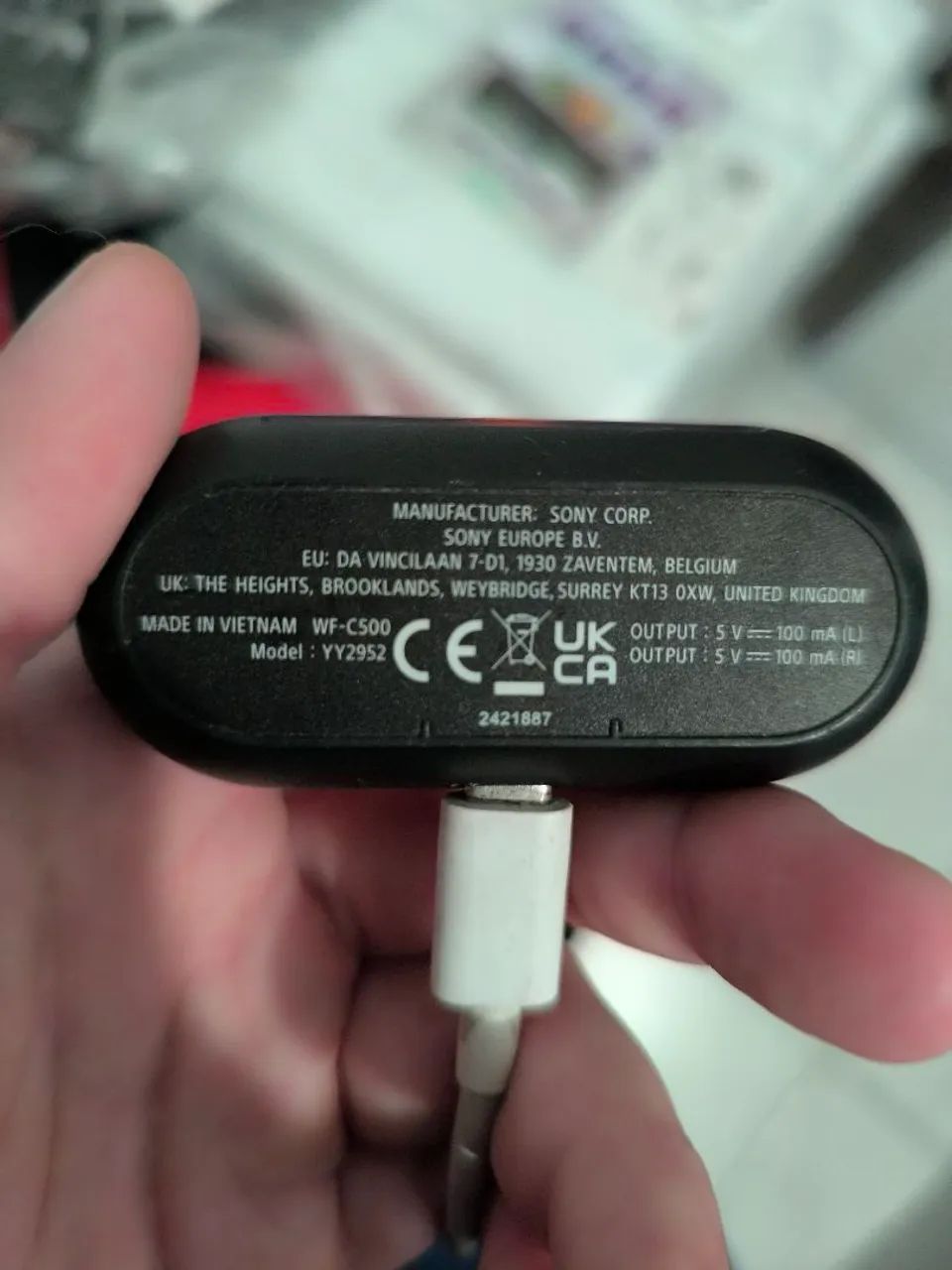 Air buds original Sony com carregador na case - Foto 4