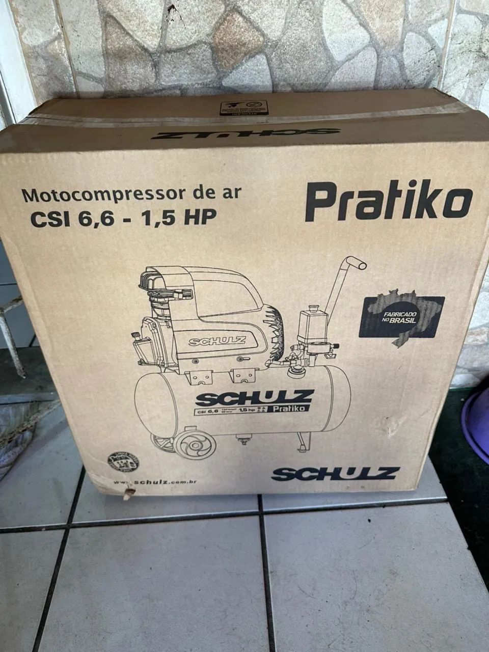 Compressor de ar Schulz 110v