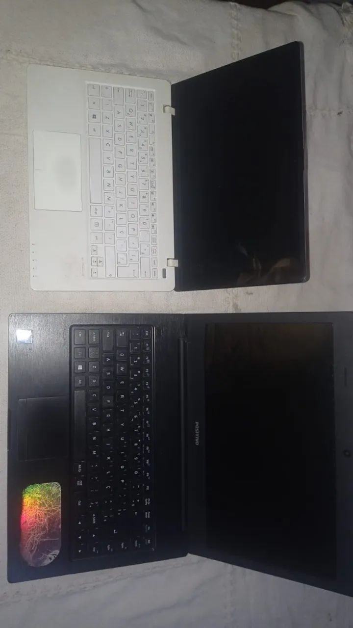 2 NOTEBOOKS: ASUS E POSITIVO PARA ESTUDOS E PROGRAMAÇÃO  - Foto 2