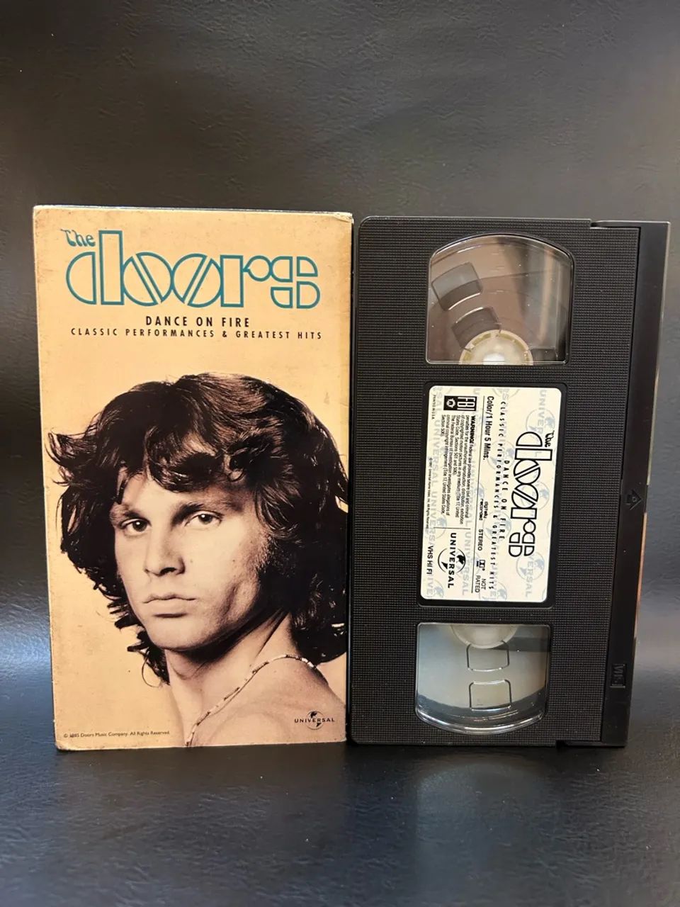 Fita Vhs The Doors Dance On Fire Original Com Case Acrílico - Foto 3