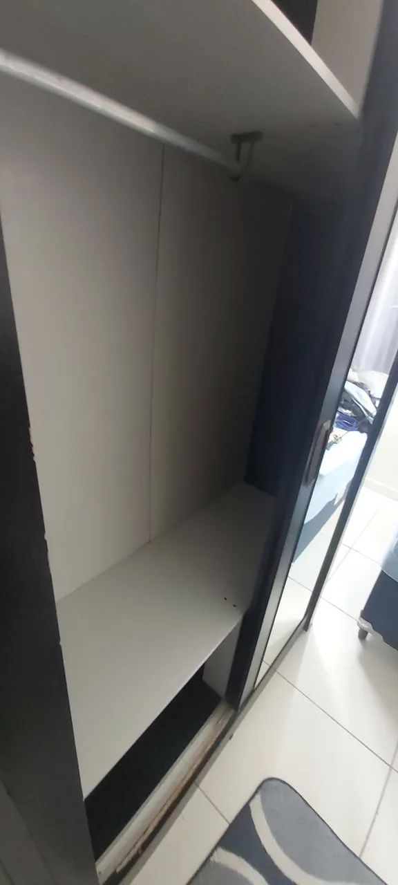 Guarda Roupa, 2 portas de correr com espelho.  - Foto 3