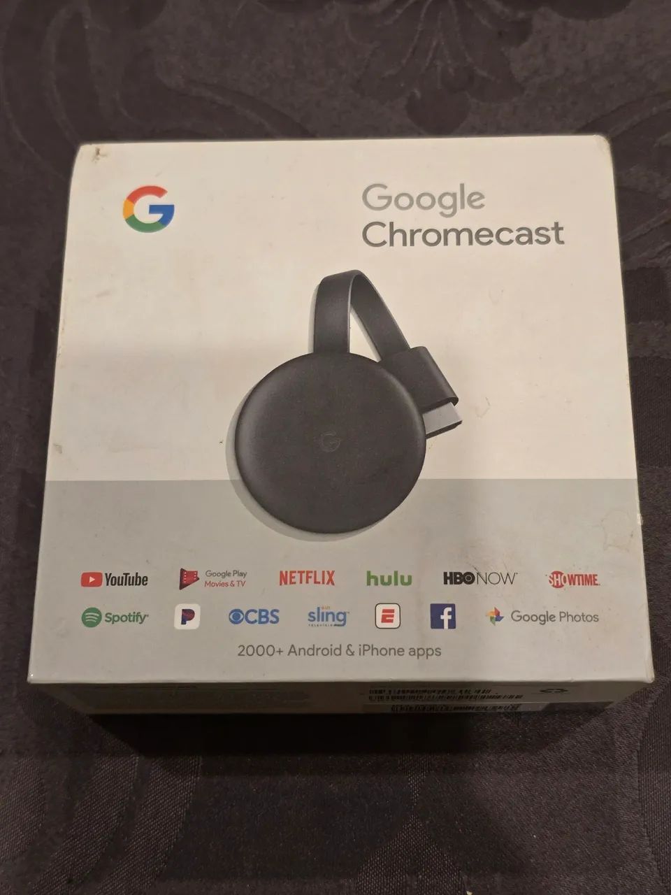 Google chromecast 3 1080p hd