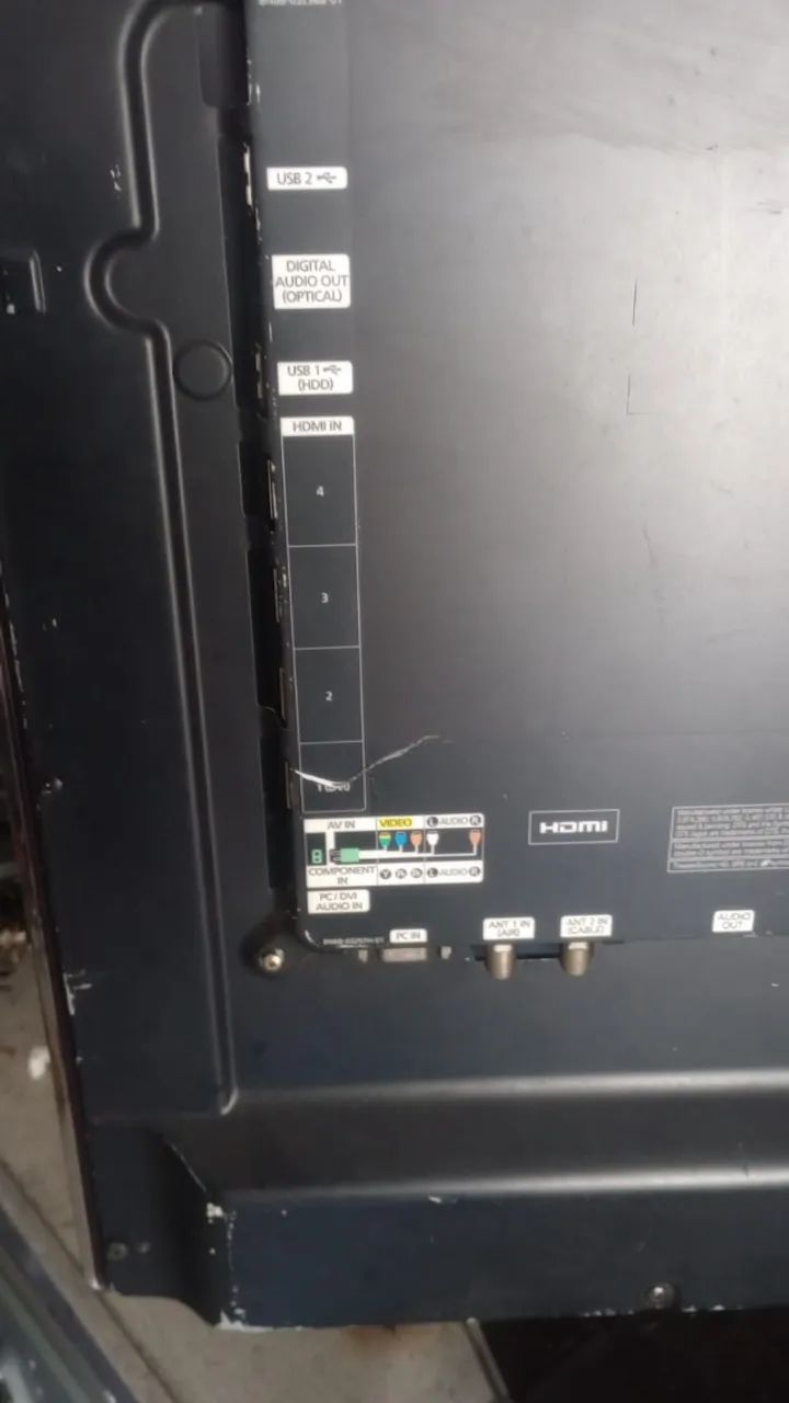 TV SAMSUNG 46´´ COM DEFEITO NA TELA UN46C5000QM FUNCIONA NORMAL - Foto 3