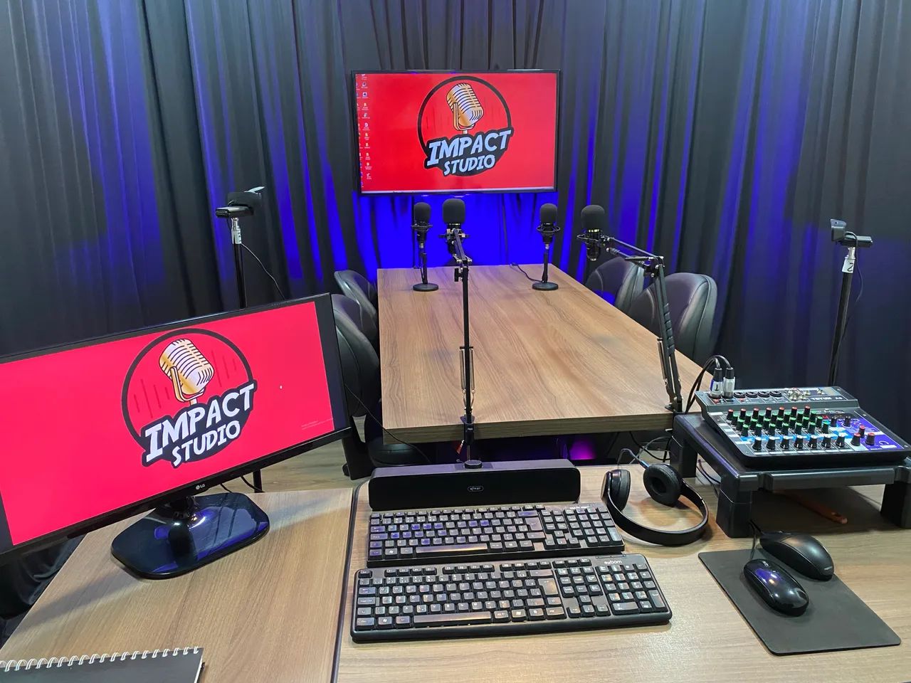 Sala de PodCast para alugar