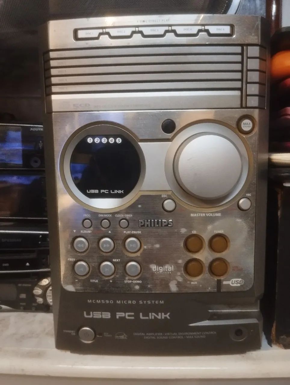 Som Philips com Bluetooth e 2 caixas R$350,00 - Foto 5