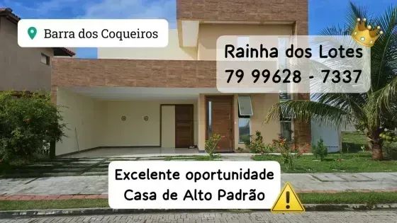 CONDOMINIO QUINTAS DA BARRA  - CASA  ARQUITETADA PARA PCD - RAINHAS DOS LOTES.
