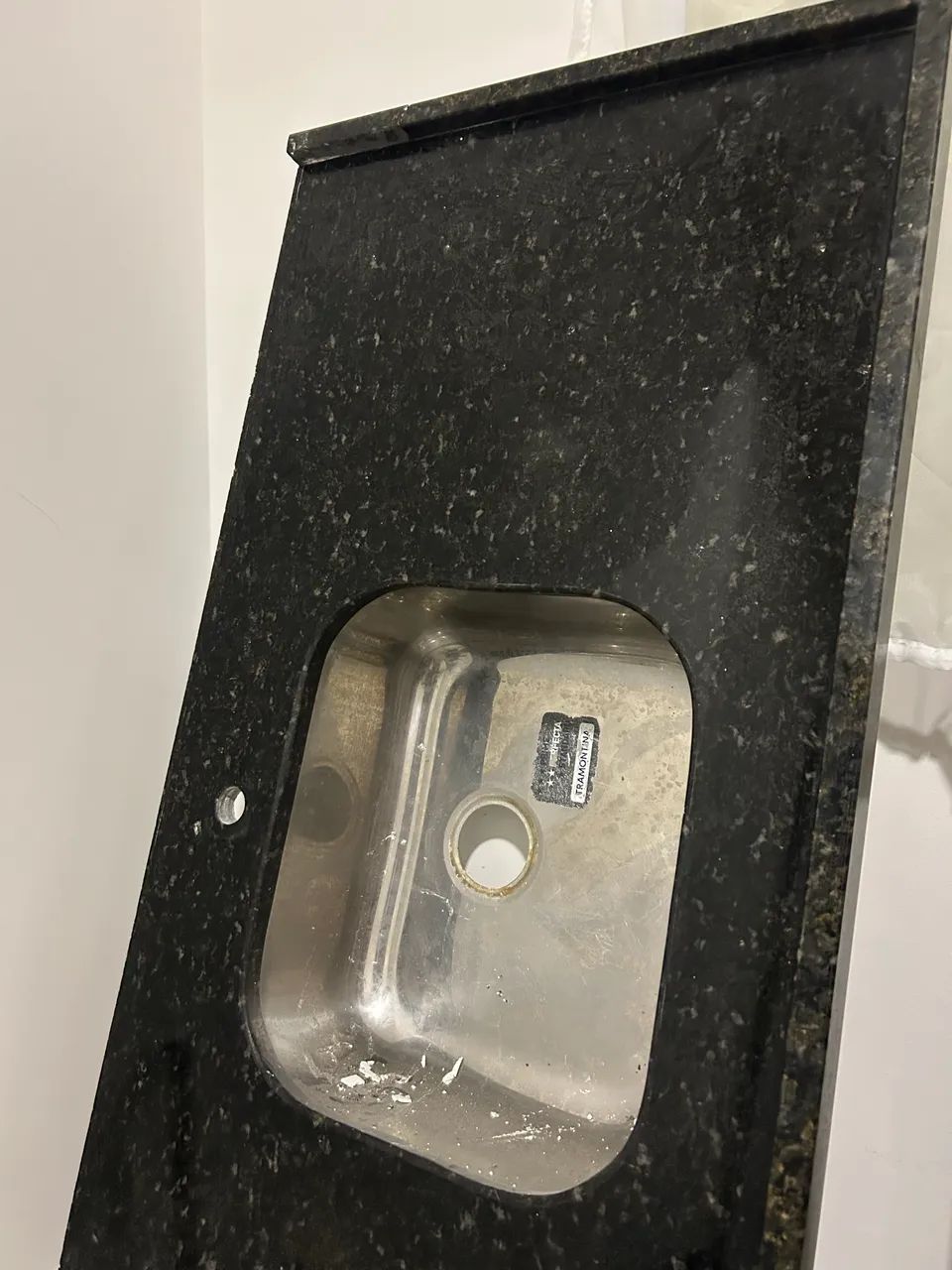 Pia Nova com Cuba Inox