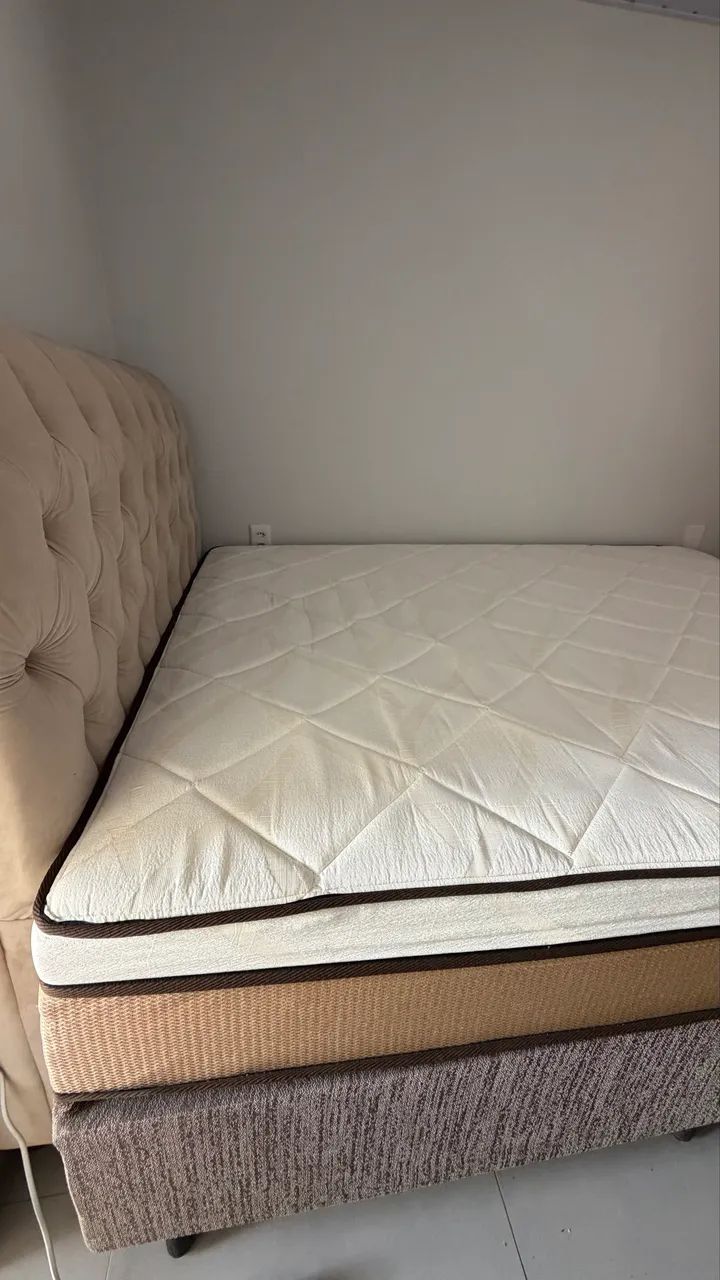 Cama Queen 8 meses de uso  - Foto 4
