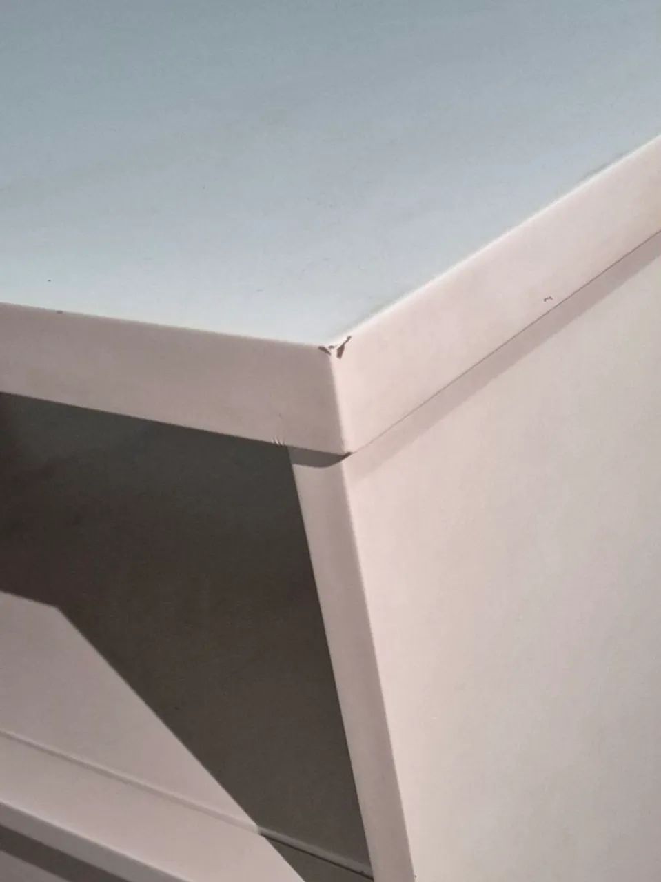Cômoda com mesa de cabeceira mdf branco - Foto 5