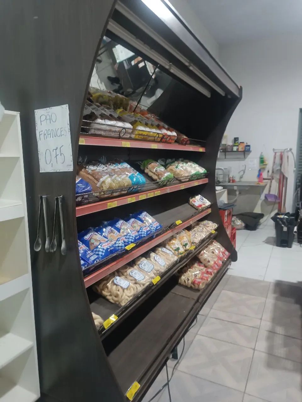 Expositor de pão 