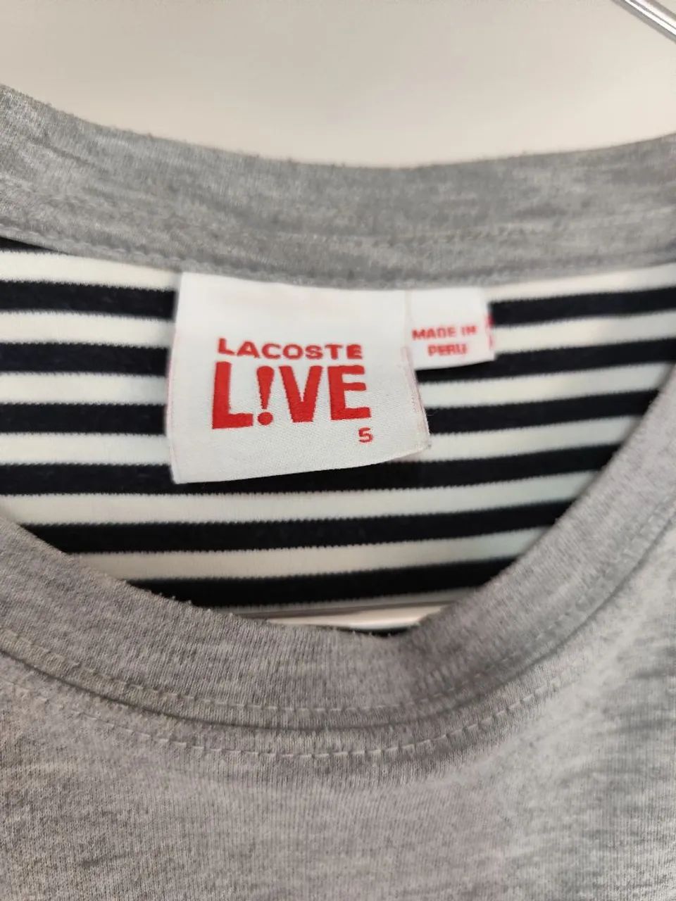 Camiseta Lacoste LIVE  - Foto 4