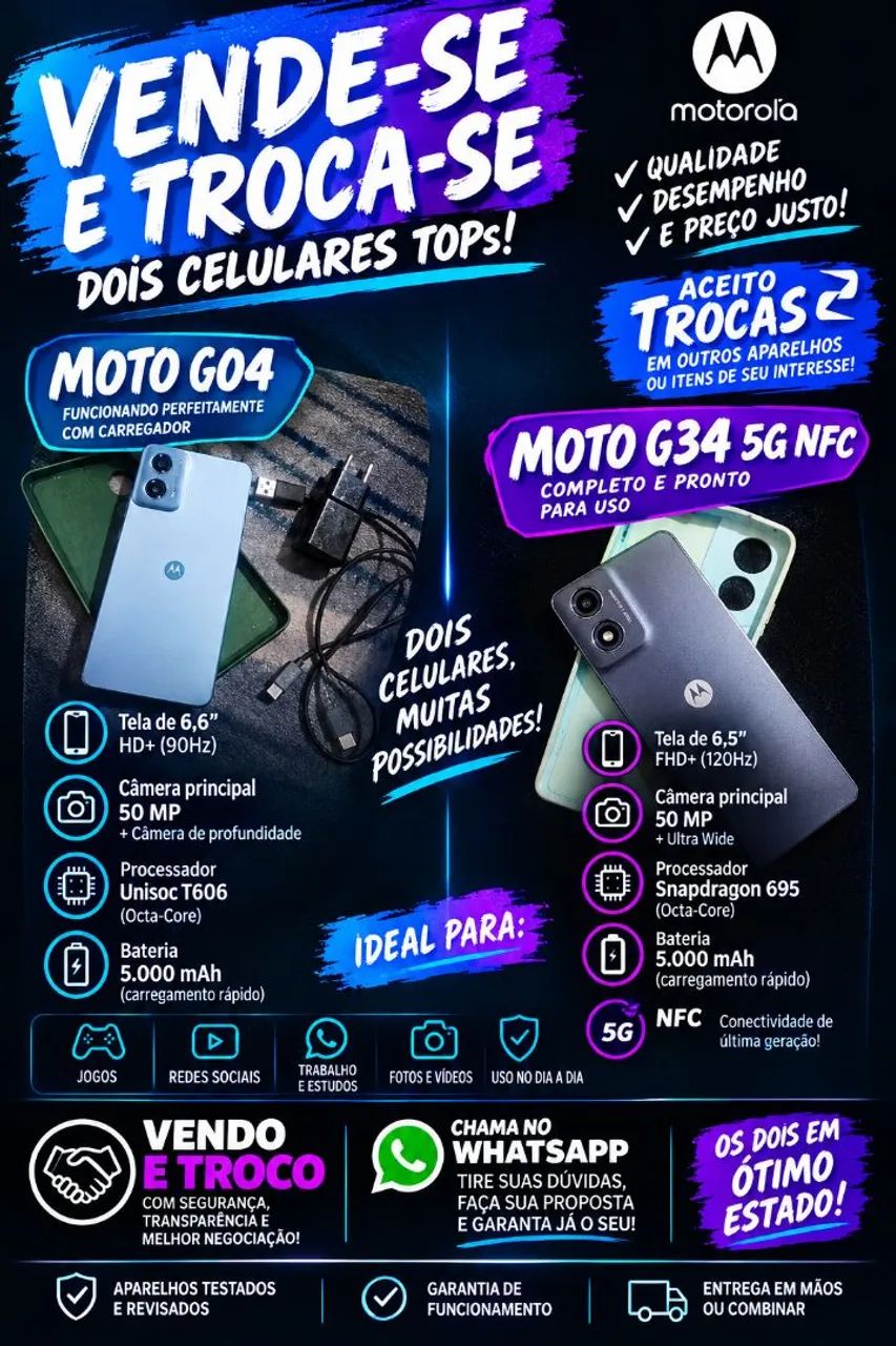 Vende ou troca 