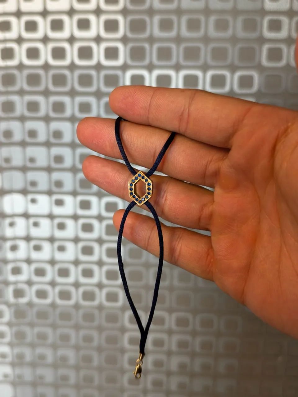 Pulseira ouro e Safira - Foto 2
