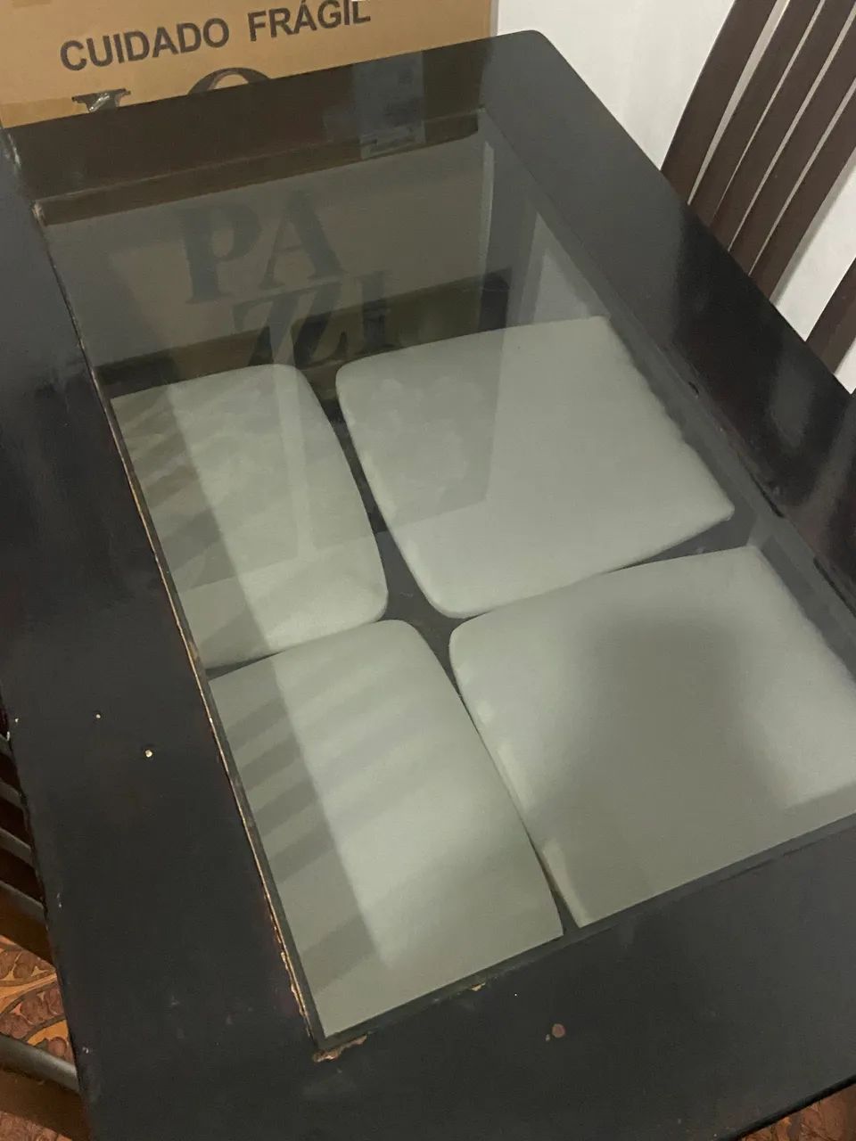 MESA COM 4 CADEIRAS EM MDF - Foto 3