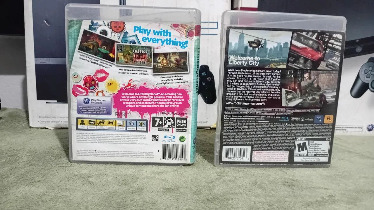 GTA IV e Little Big Planet - PS3 - Foto 2