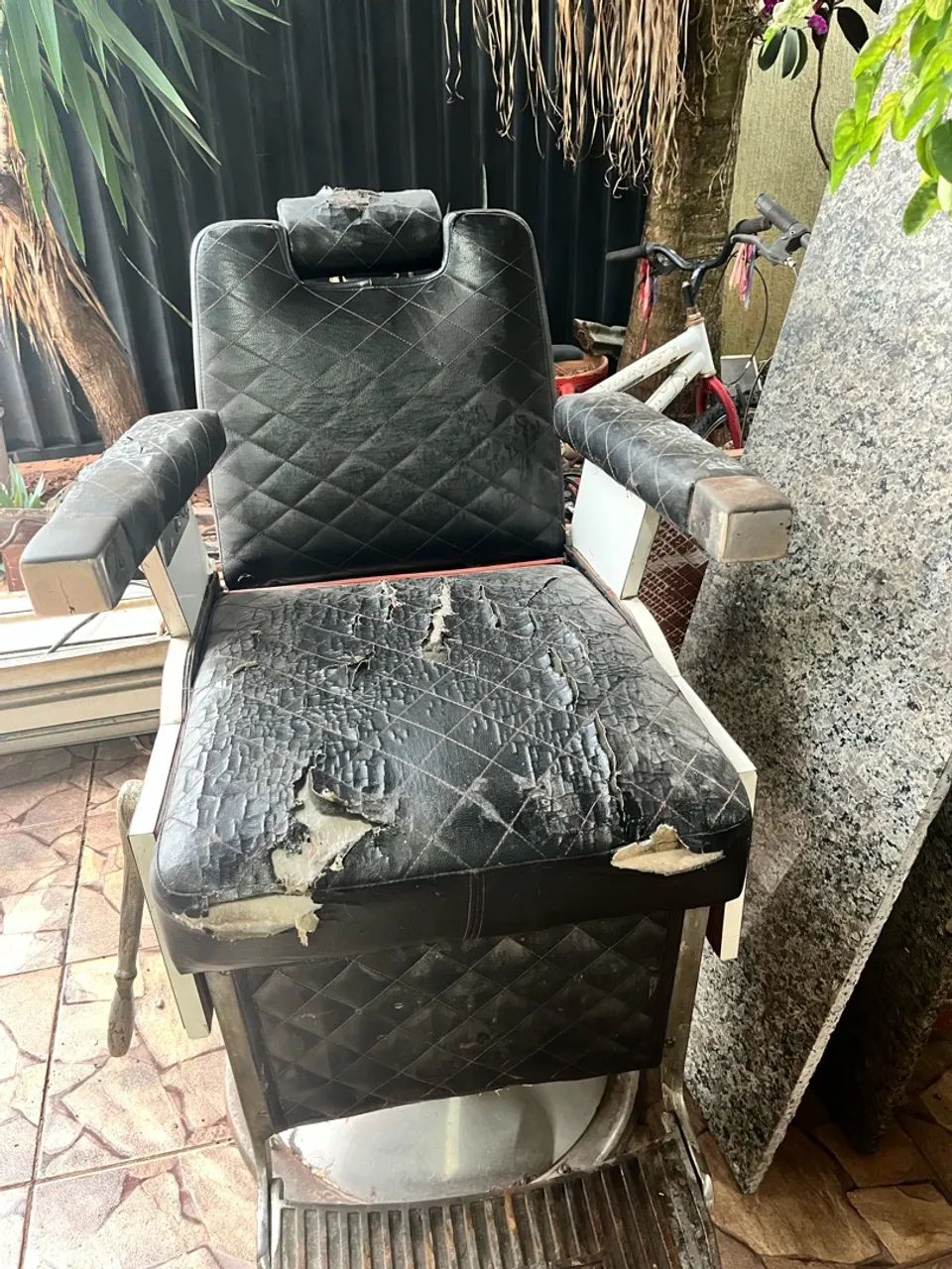 Cadeira barbeiro ferrante 