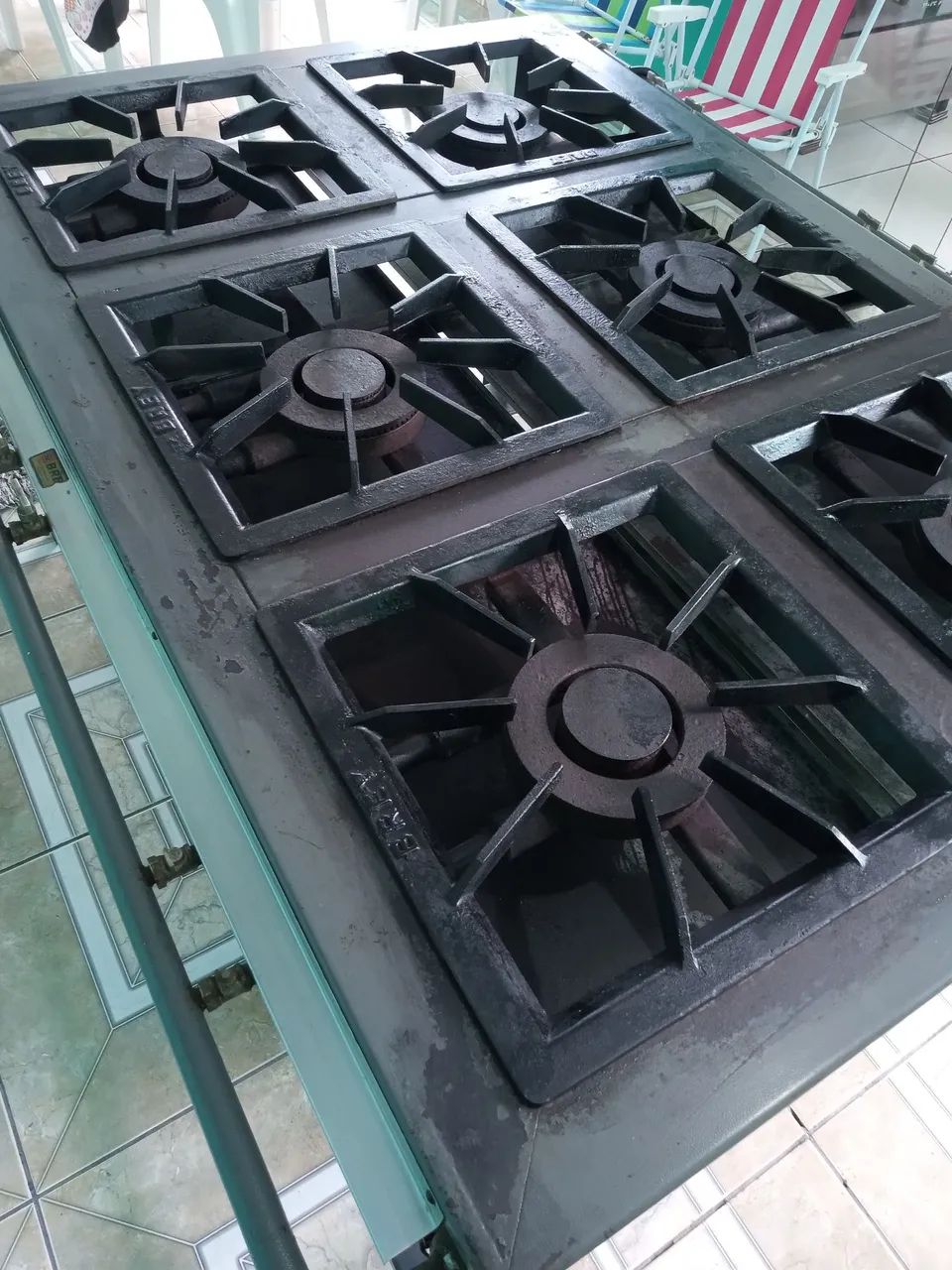 Fogão industrial 6 bocas  - Foto 4