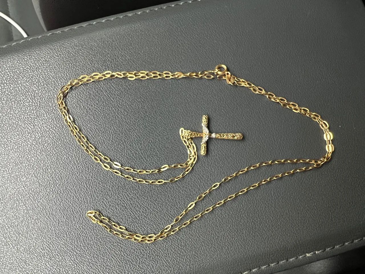 CORRENTE OURO 18k 5g 70cm