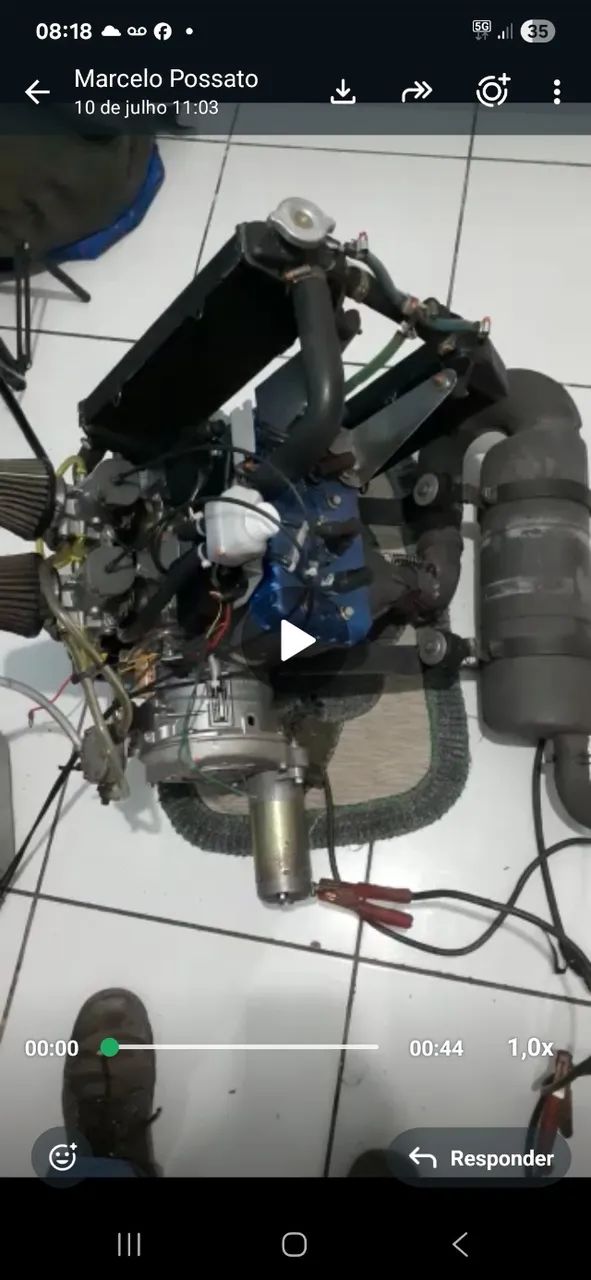 Motor rotax 582