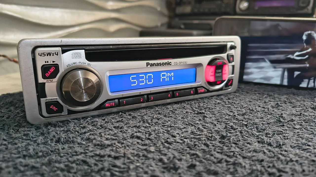Rádio Panasonic com Bluetooth na função AM. - Foto 5