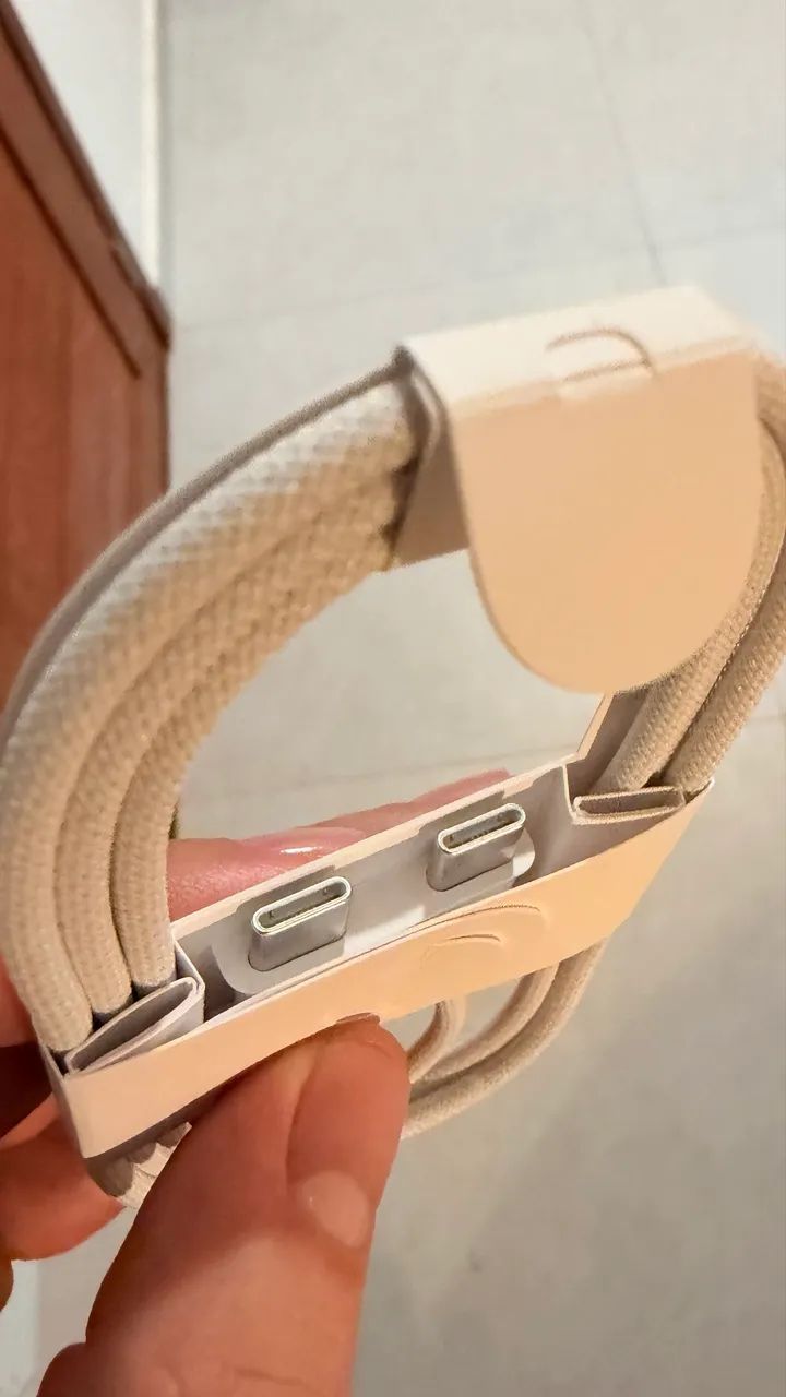 Cabo para recarga Apple Original USB-C - Foto 2