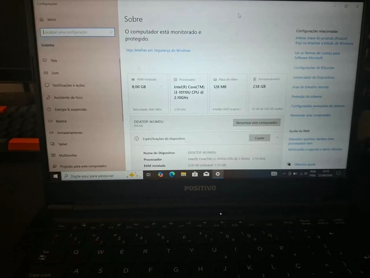 Notebook Positivo - Foto 4