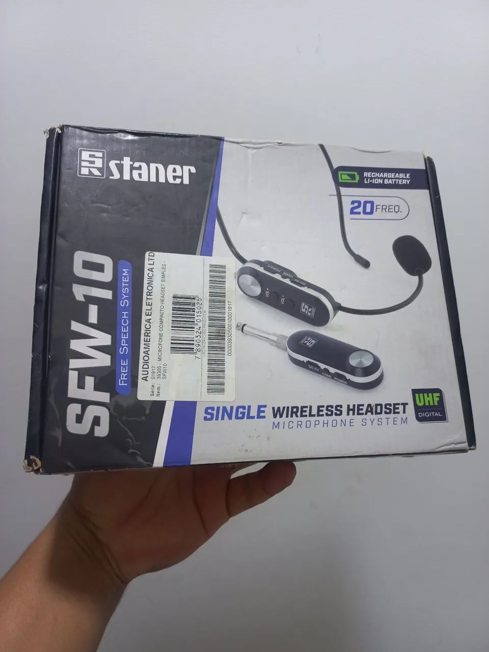 Staner SFW-10 Professional UHF Wireless Headworn Microphone