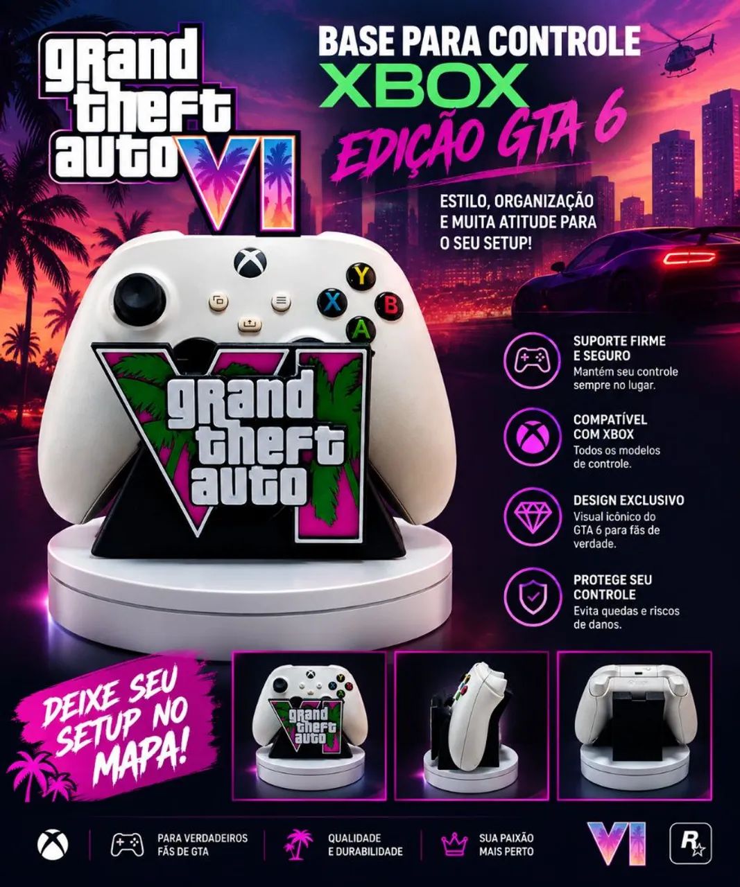 Base para Controle de PS5 e Xbox  - Foto 2