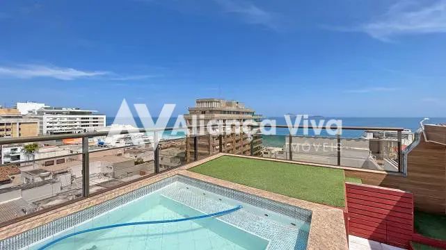 Ipanema | Cobertura 3 quartos, sendo 1 suite