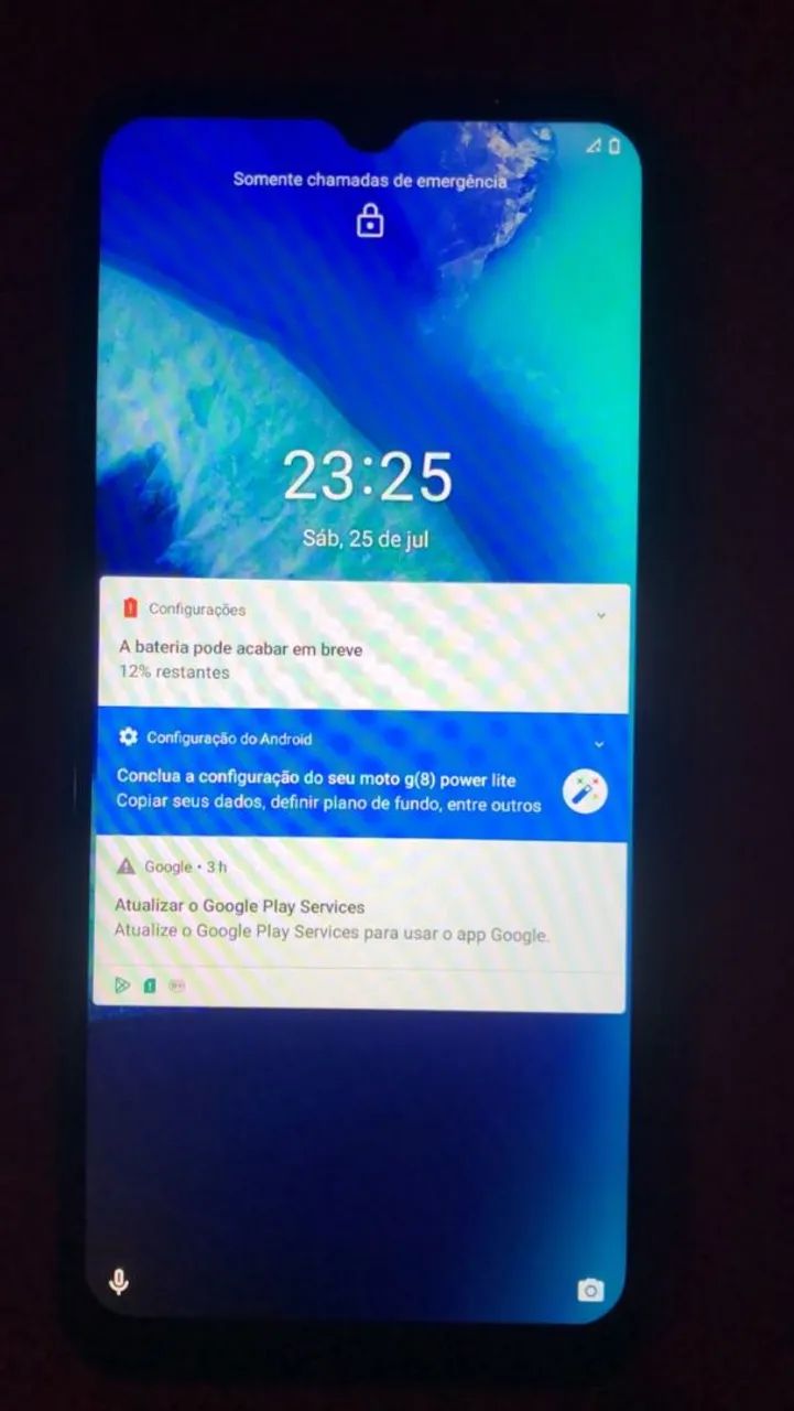 De 400 prá 230,00 prá busca hj 64gb motog8 power - Foto 2