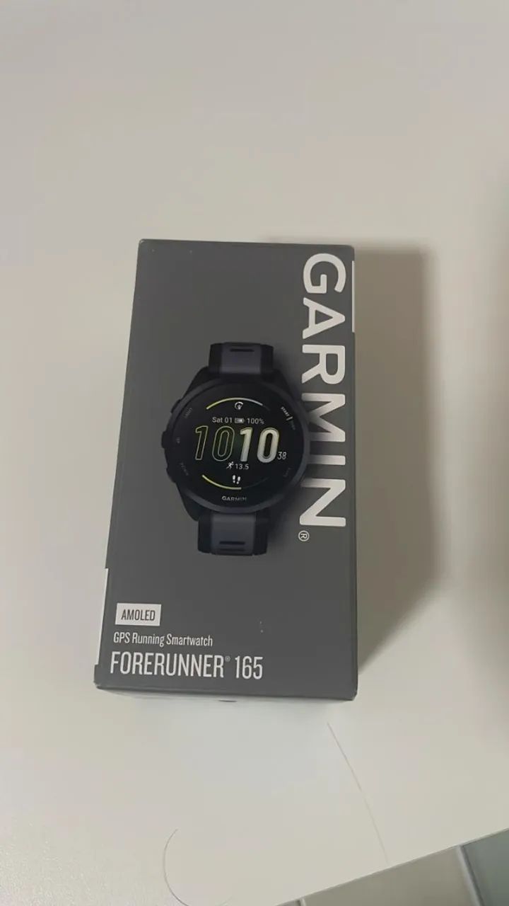 RELOGIO GARMIN FORERNNER 165 TELA AMOLED - Foto 2