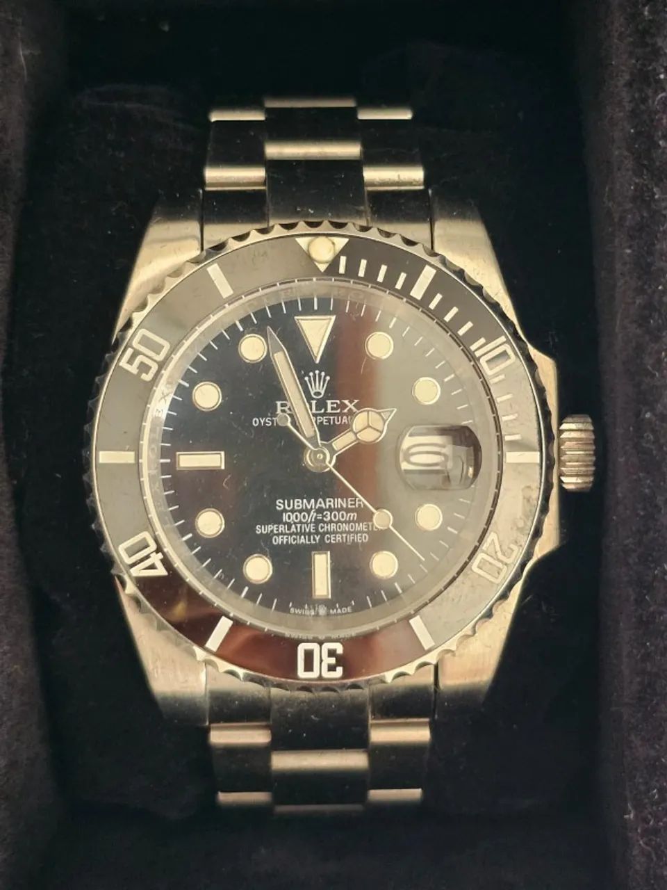 Rolex Submariner Date 40mm Black Dial