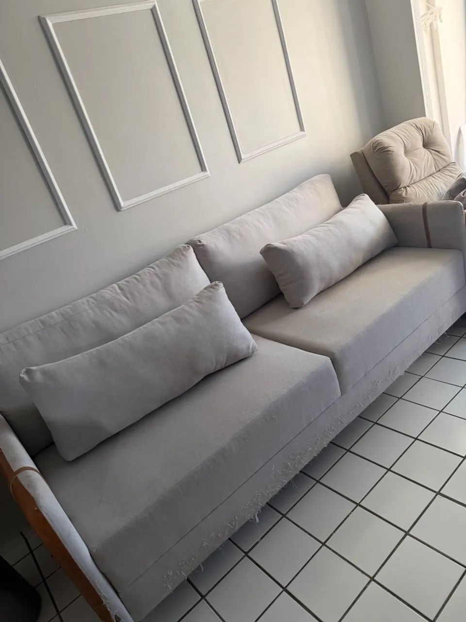 Vendo uma mesa e sofá em perfeito estado! - Foto 4