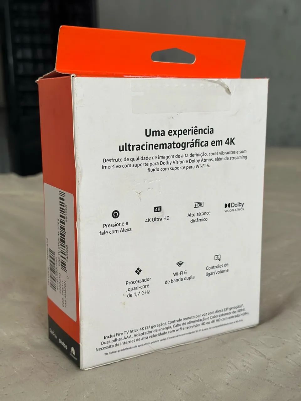 Fire TV Stick 4K 2ª Geração | Completo + NF - Foto 2