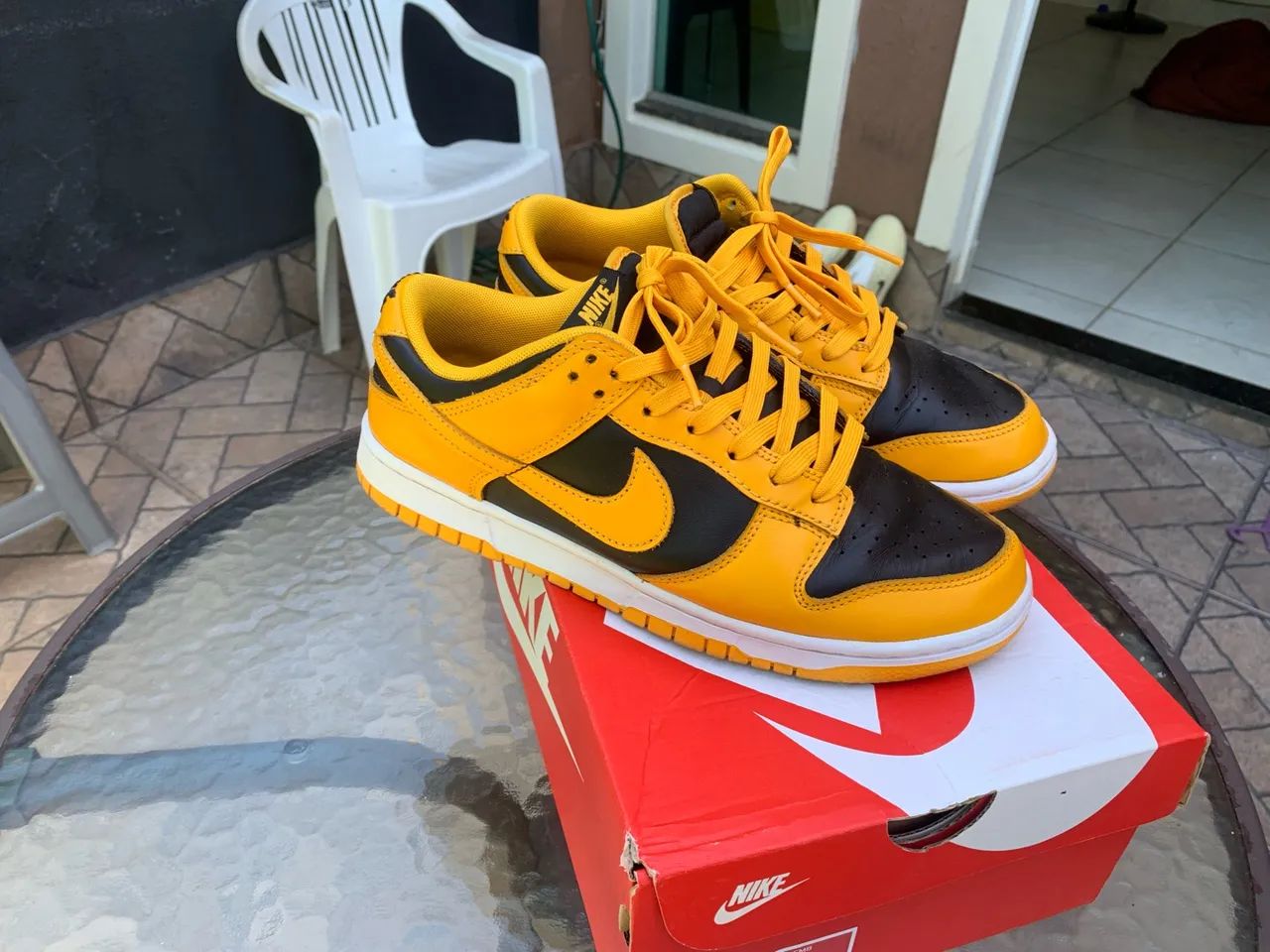 Nike Dunk Low Goldenrod - Original - 40 BR - Com Caixa.