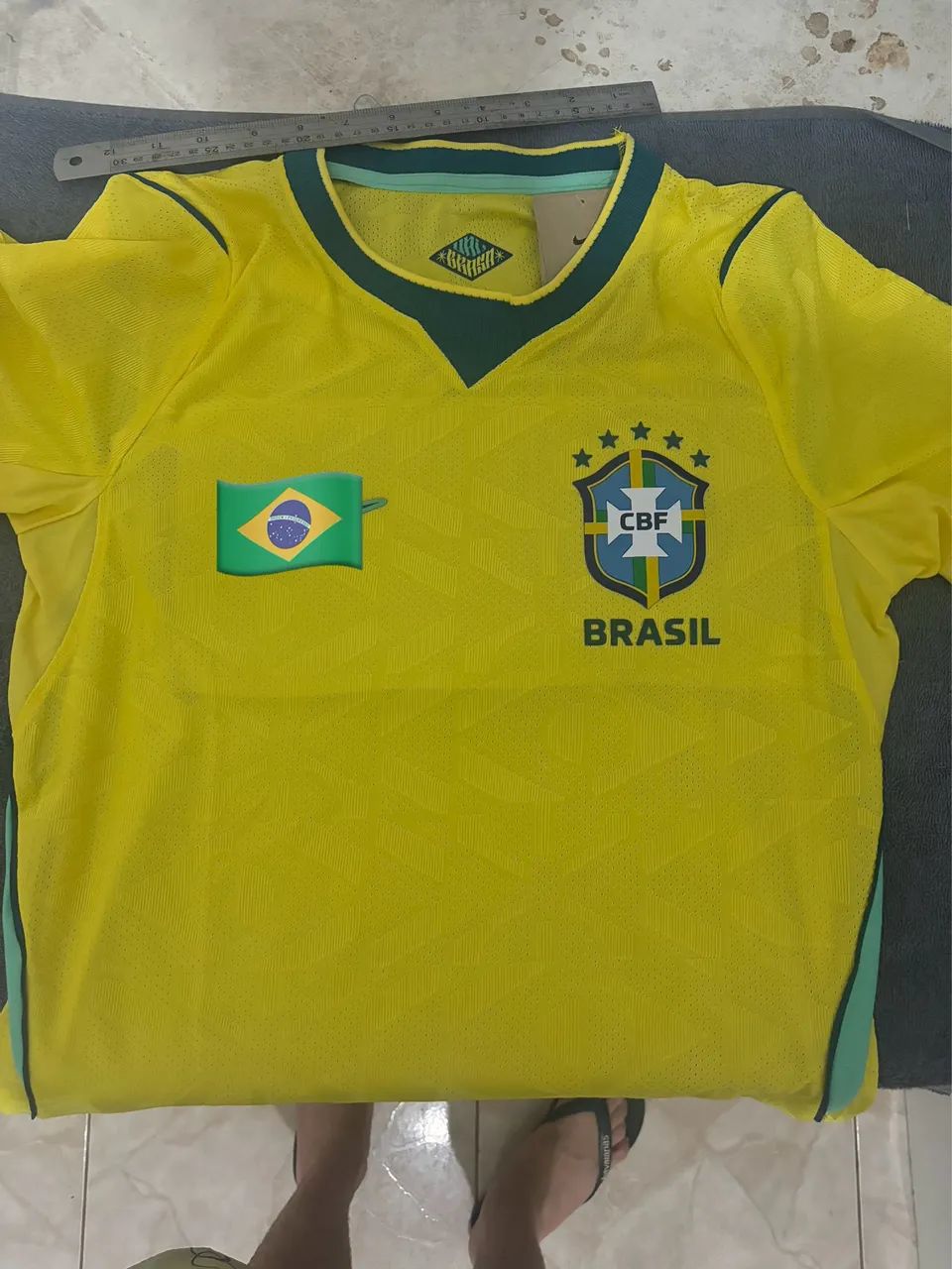 Camisa do Brasil - tam P - Foto 3