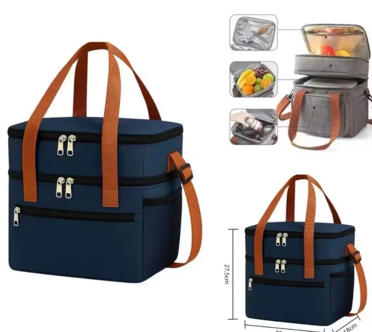 Bolsa Térmica para Almoço 