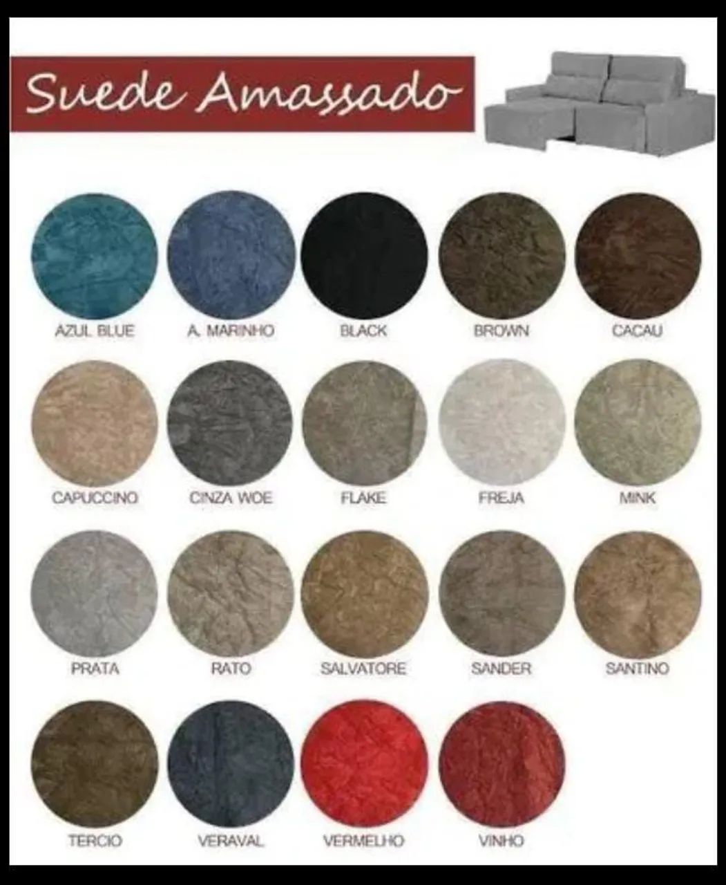 Sofa de 3 lugares mais 2 puff - Foto 4