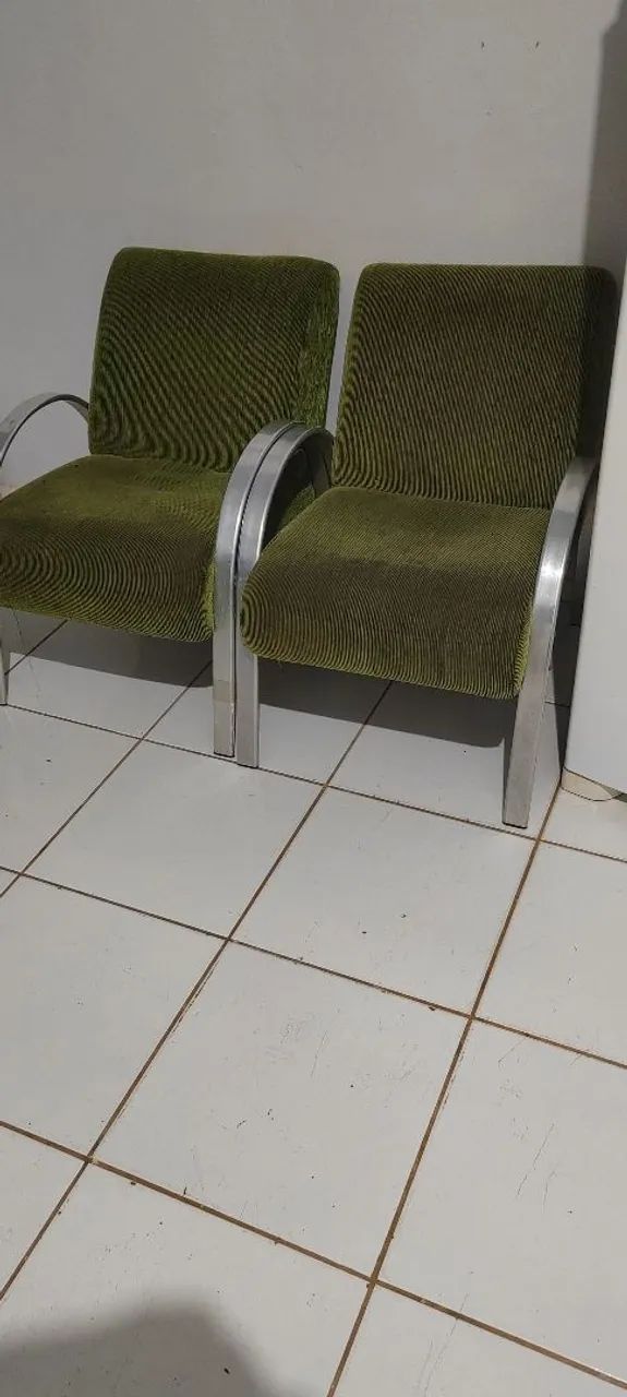 DUAS POLTRONAS METALICAS - Foto 2