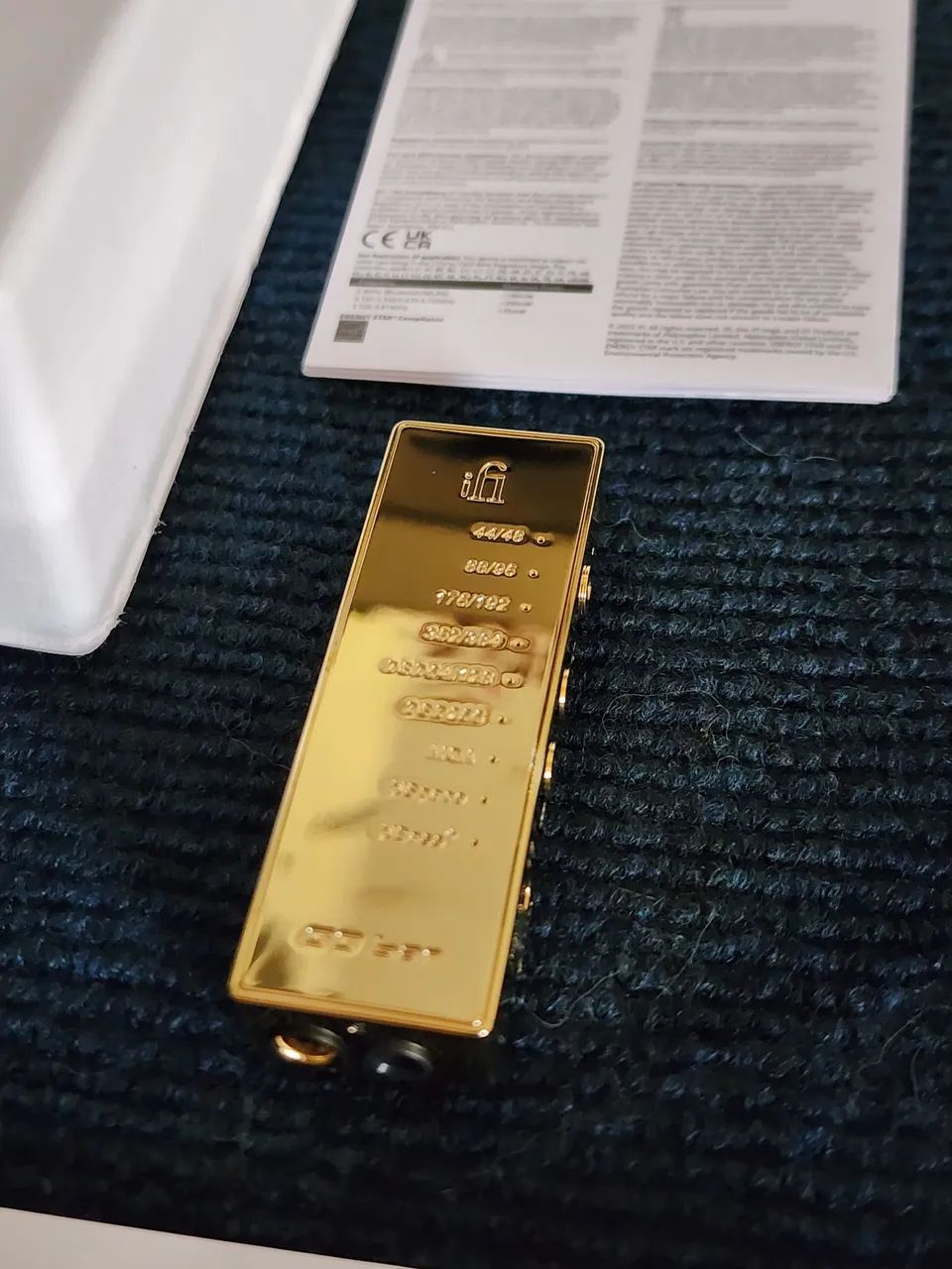 IFI Go Bar Gold 10th Anniversary Dac Amplificador - Foto 3
